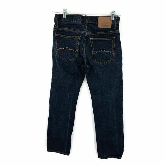 Aeropostale Mens Jeans Essex Classic Straight Blue Pockets Button Fly 28 x 30 - Picture 6 of 12